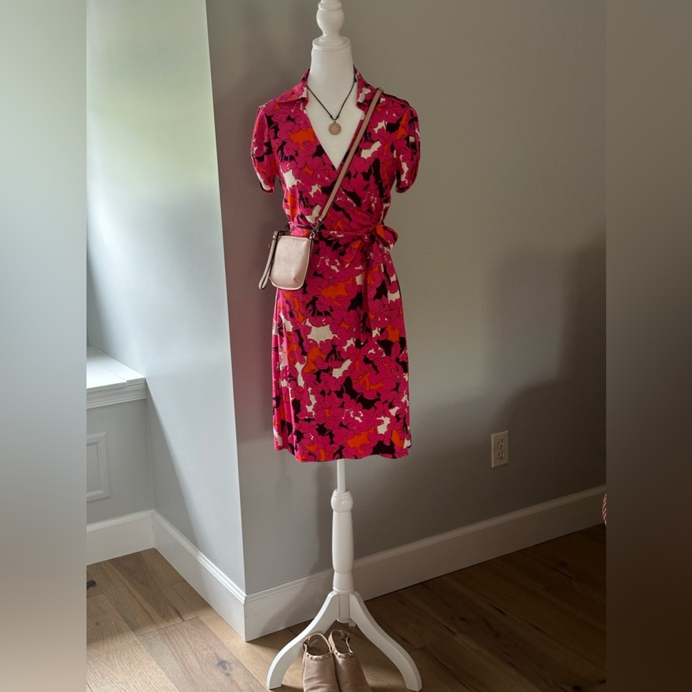 Diane Von Furstenberg Silk Wrap Dress